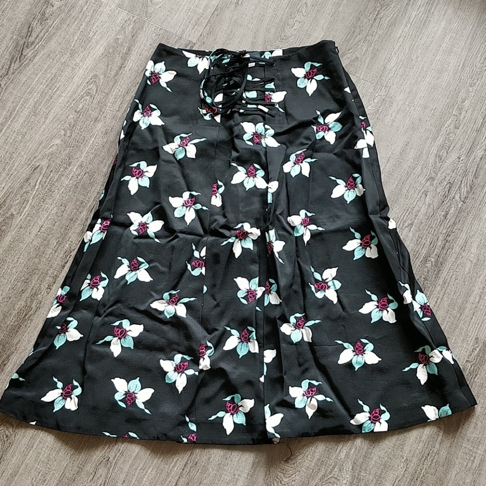 Maeve Zadie Lace-Up Skirt